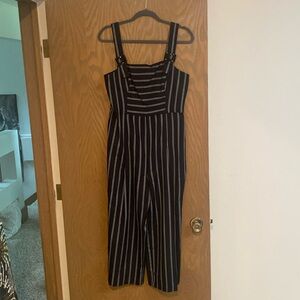 Ankle length wide leg  jumpsuit